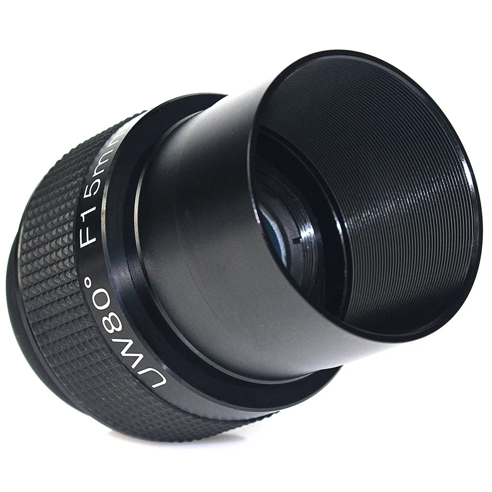 Imagem -04 - Telescópio Monocular Astronomia Ultra Wide Angle Ocular Fmc F15 mm 80 Graus Ld2023a