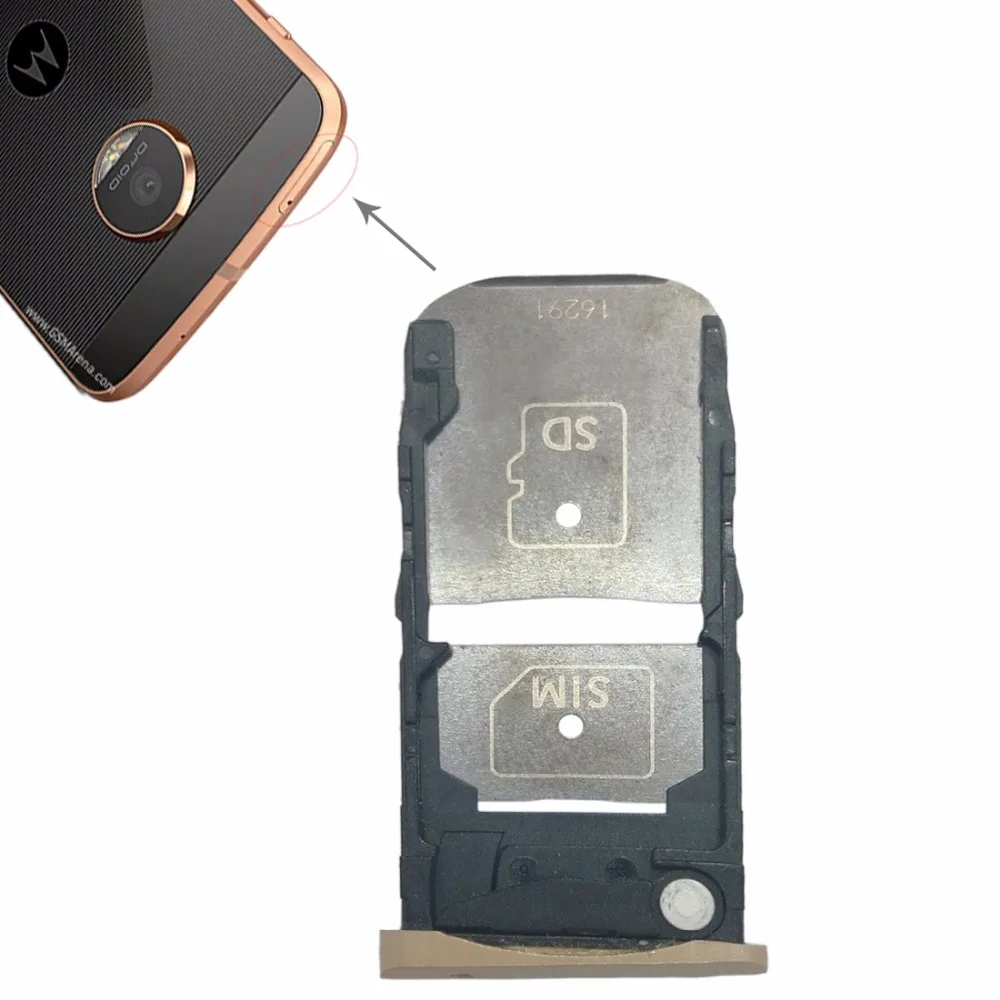 Nieuwe Sim-kaart Lade + Micro Sd Card Tray Voor Motorola Moto Z Force