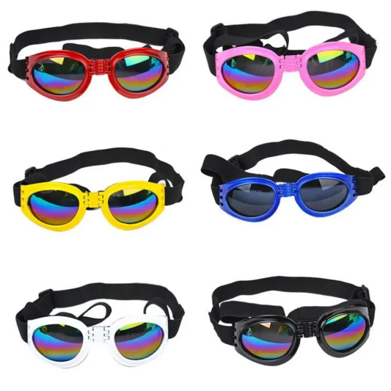 Foldable Pet Dog glasses medium Large Dog pet glasses Pet eyewear waterproof Dog Protection Goggles UV Sunglasses