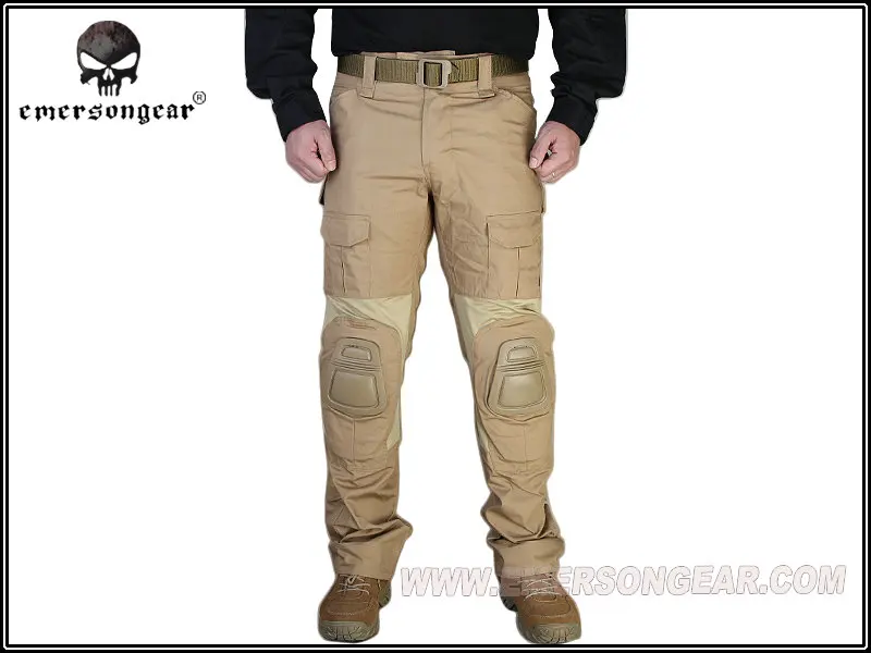 Emersongear-Combat Pants with Knee Pad,Gen2 Tactical Pants,Coyote Brown,EM7038C