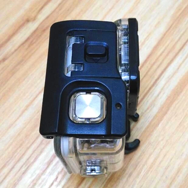 Capa à prova d'água para gopro, revestimento à prova d'água para gopro hero 7, gopro hero 5, gopro 5, com edição preta gp405