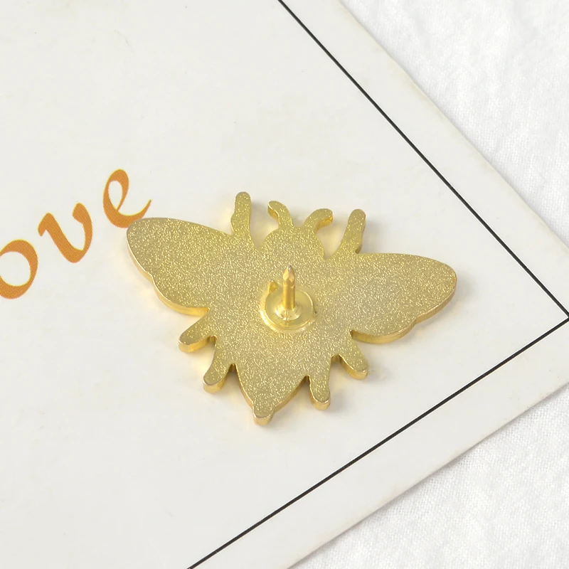 Bee Kind Honey Brooch Lapel Be Enamel Pin Animal Jewelry for Men Women