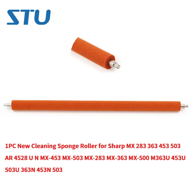 

1PC Original Cleaning Sponge Roller for Sharp MX 283 363 453 503 AR 4528 U N MX-453 MX-503 MX-283 MX-363 MX-500 M363U 453U 503U