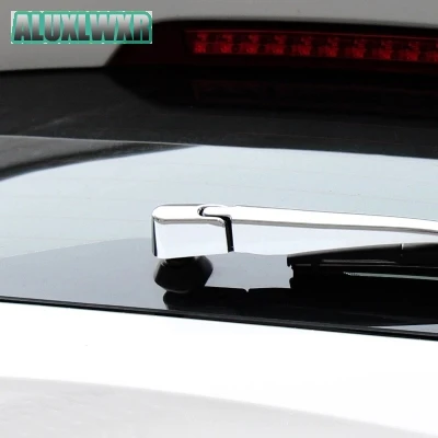 Chrome Rear Window Wiper Arm Blade Cover Trim Overlay Nozzle 2014 2015 2016 2017 2018 Garnish Molding for Jac S3 JS3 SEI 3