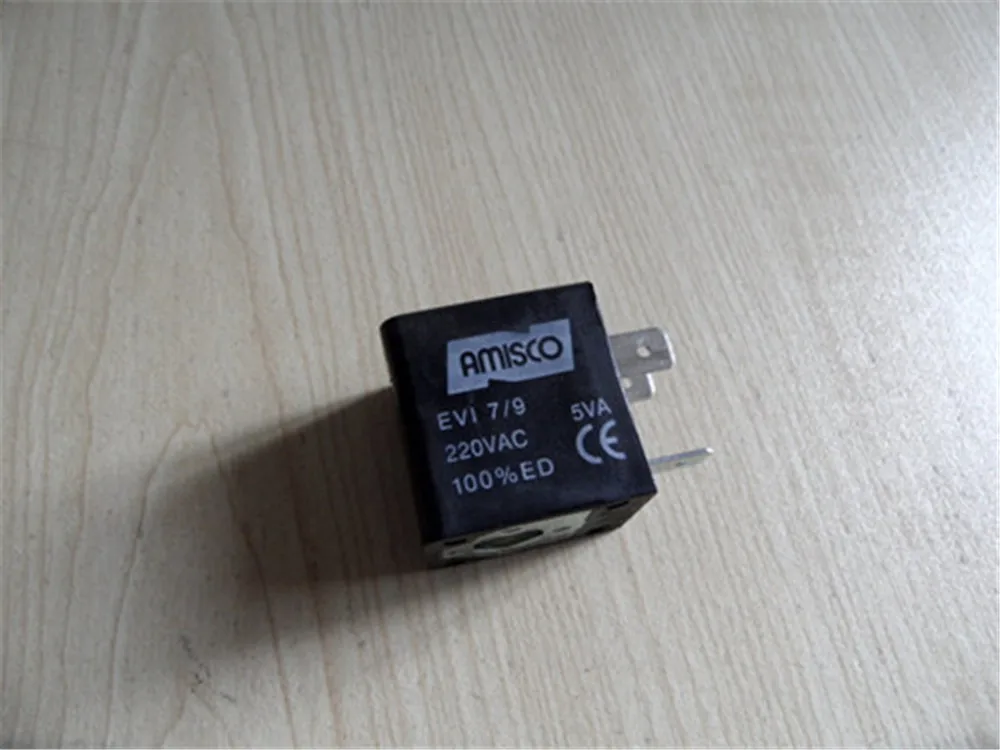 EVI7/9 AC220V 5VA عكس صمام لفائف قطرها 9 مللي متر عالية 29.5