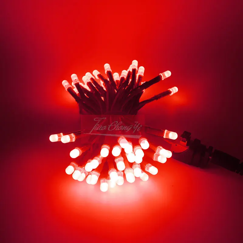 5Mm 5V Wit Rood Groen Led Module Pixel Licht Blootgesteld Waterdichte Fairy/String 1 Lot/50 stuks 2 Lot/100Pcs