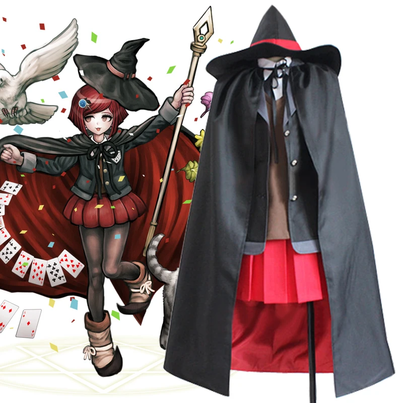 

Danganronpa V3: Killing Harmony Ultimate Magician Mage Himiko Yumeno Dress Outfit Cosplay Costume C018