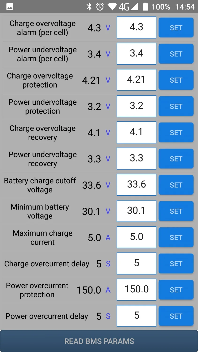 16S  40A/80A/130A  LiFePO4 BMS/PCM/PCB battery protection board for 16 Pack 18650 LFP Battery Cell (ANT BMS smart board)