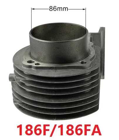 Fast Shipping 186F 186FA New Type Cylinder liner Air Cooled diesel engine suit for Chinese brand