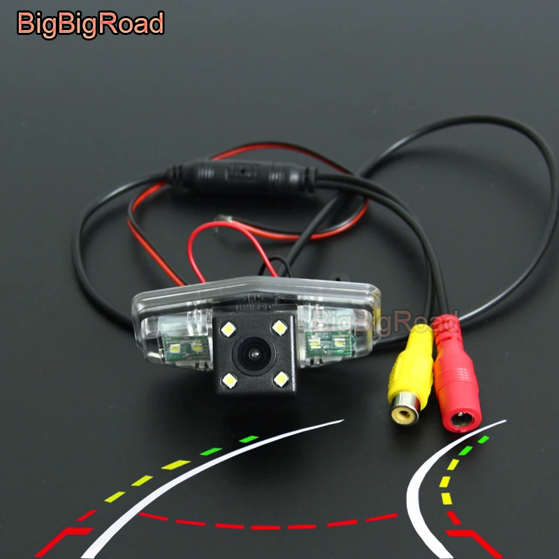 

BigBigRoad For Honda Inspire / Spirior civic 2003 2004 2005 2006 2007 Car Intelligent Dynamic Trajectory Tracks Rear View Camera