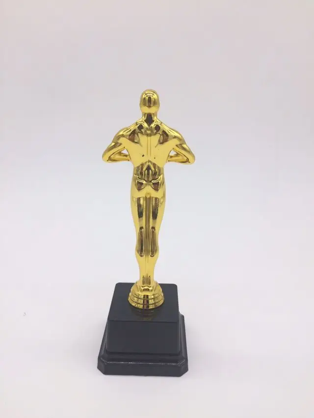 small size Oscar Trophy Award ,  Oscar Trophy 19cm  Hollywood Oscar Party Favors Award Prize