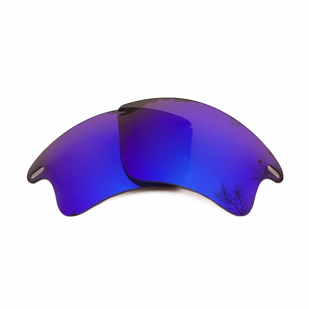 Purple Mirrored Polarized Replacement Lenses for-Oakley Fast Jacket XL Sunglasses Frame 100% UVA & UVB