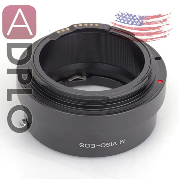 

Better than EMF! Pixco GE-1 AF Confirm Lens Adapter suit for Leica M VISO Lens to Canon 7D II 5D III 7D 650D 550D 1100D 40D