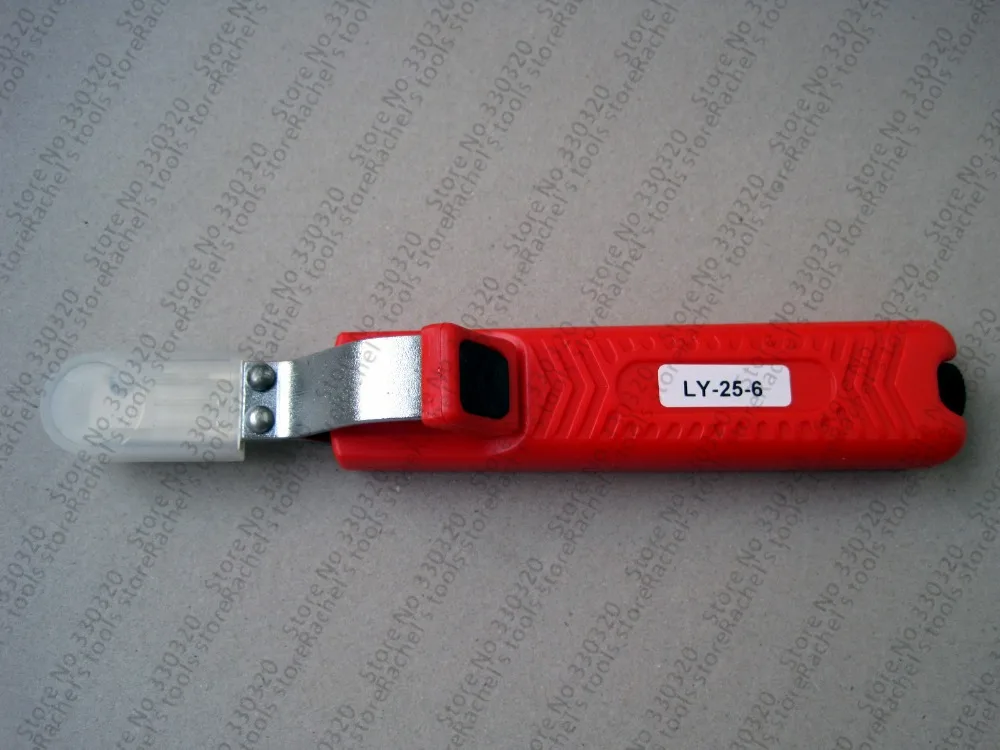 LY25-6 wire stripper knife PVC,rubber,PTTE silicone cable stripping knife electrician knife