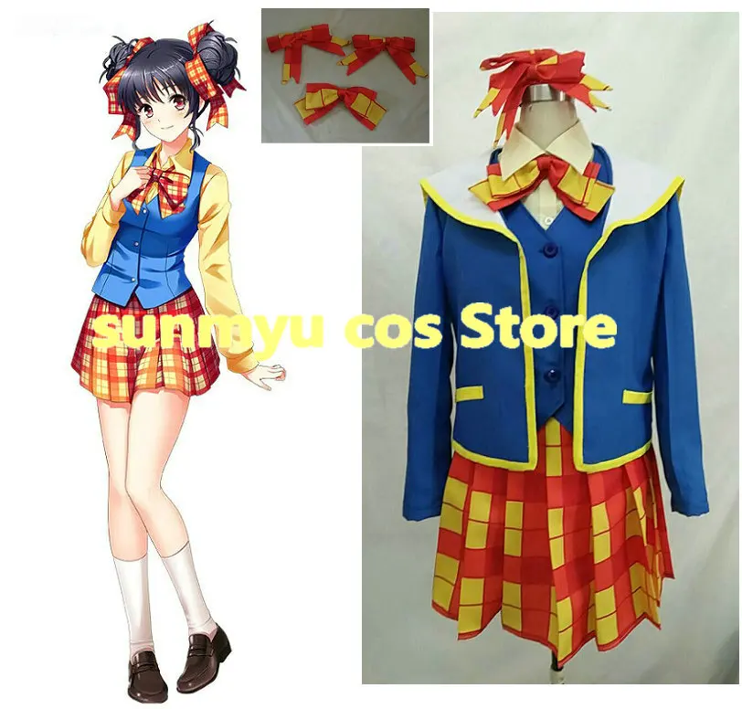 

DouKyuSei ~Another World~ Yui girls uniform Cosplay Costume,Size customizable,Halloween