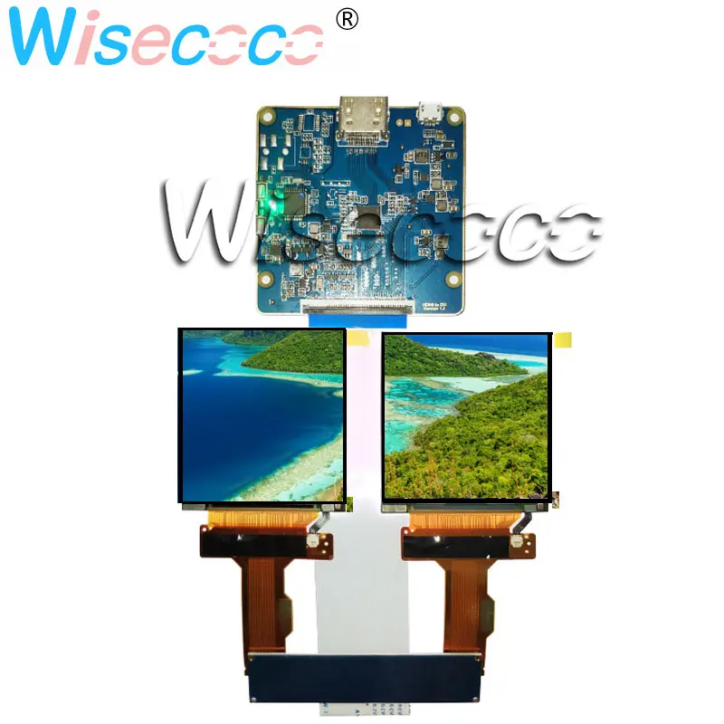 

LS029B3SX02 2.9 inch 2K dual screen LCD 70Hz resolution 1440 * 1440 with control driver board for 3D glasses IPS VR AR