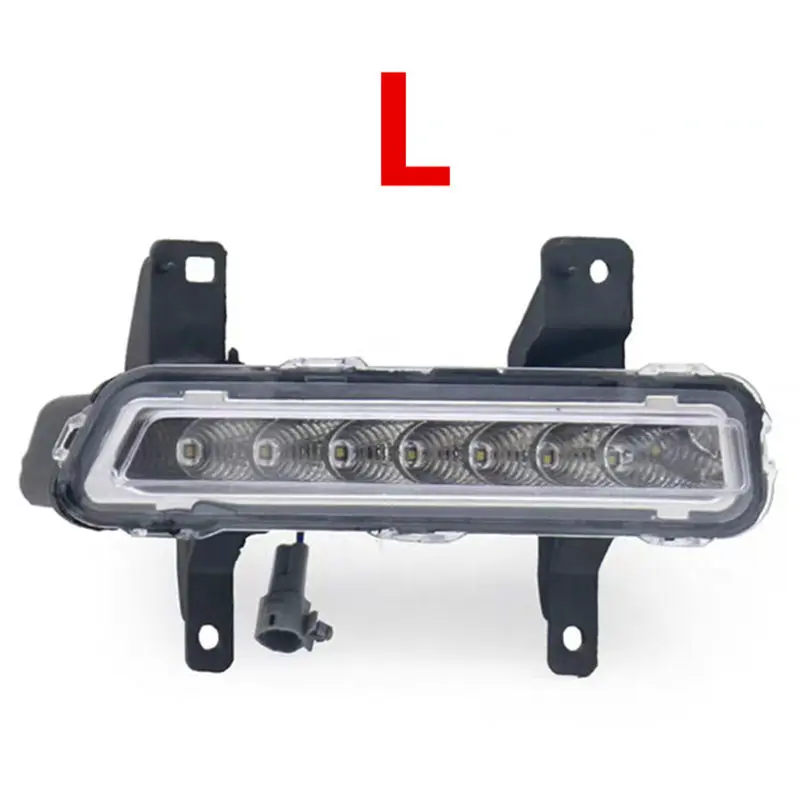 Car Front Led Daytime Running Lights Fog Light Frame For 2013 Year Geely Emgrand 7 Ec7 Ec715 Ec718