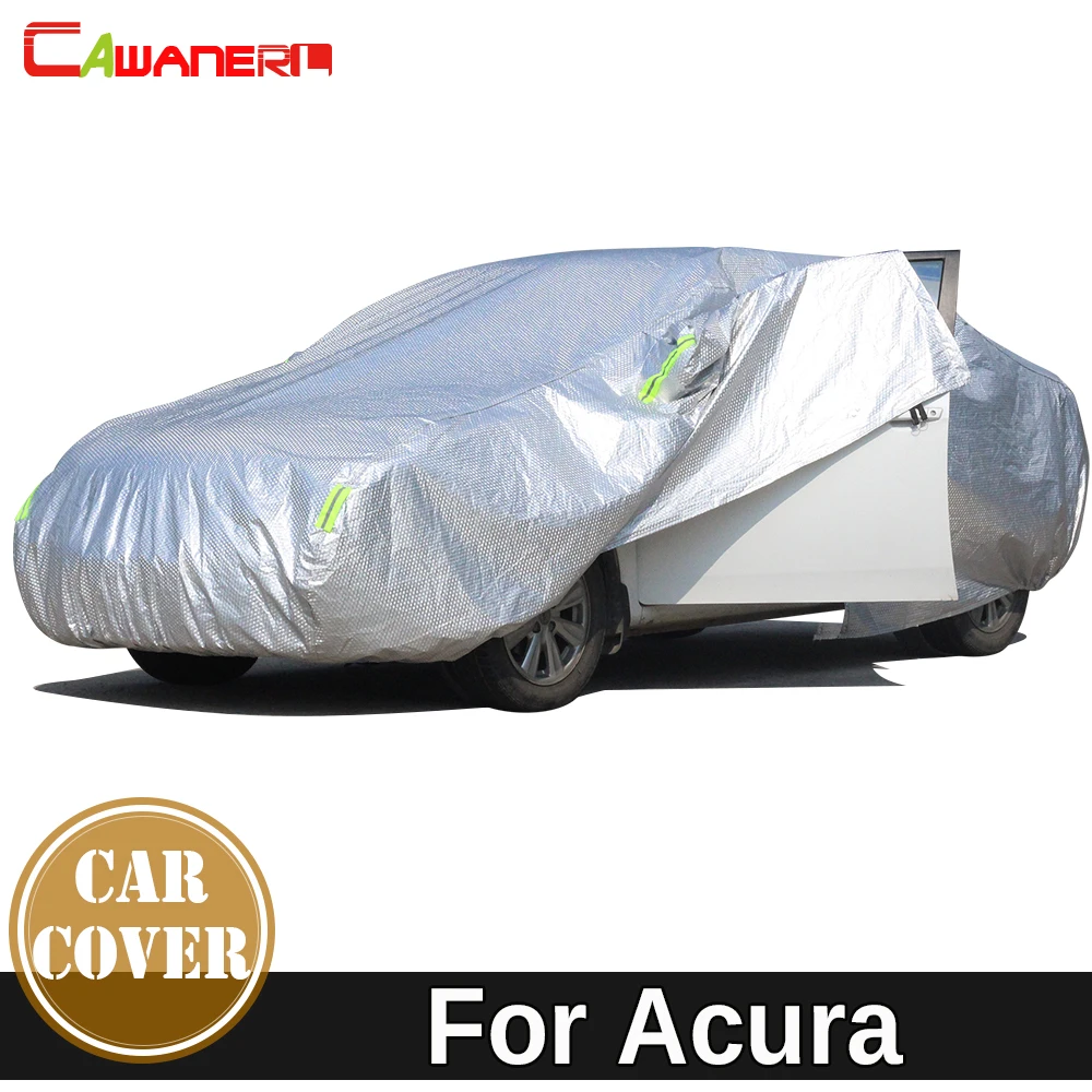 

Cawanerl Thicken Cotton Car Cover Waterproof Anti-UV Sun Snow Hail Rain Protect Auto Cover For Acura NSX RDX RL RLX RSX SLX