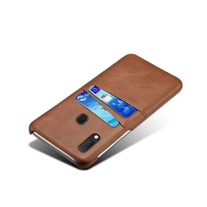 Case For Samsung Galaxy A20E A80 A70 A60 A50 A10 A20 A30 A40 Card Slots Cover PU Leather+PC Back Cases For Samsung M10 M20 M30