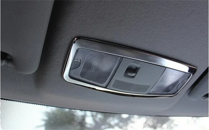 ABS Chrome For Mitsubishi ASX 2013 2014 2015 2016 2017 2018 Front And Rear Reading Light Lamp Cover Trim Car Styling Accessories