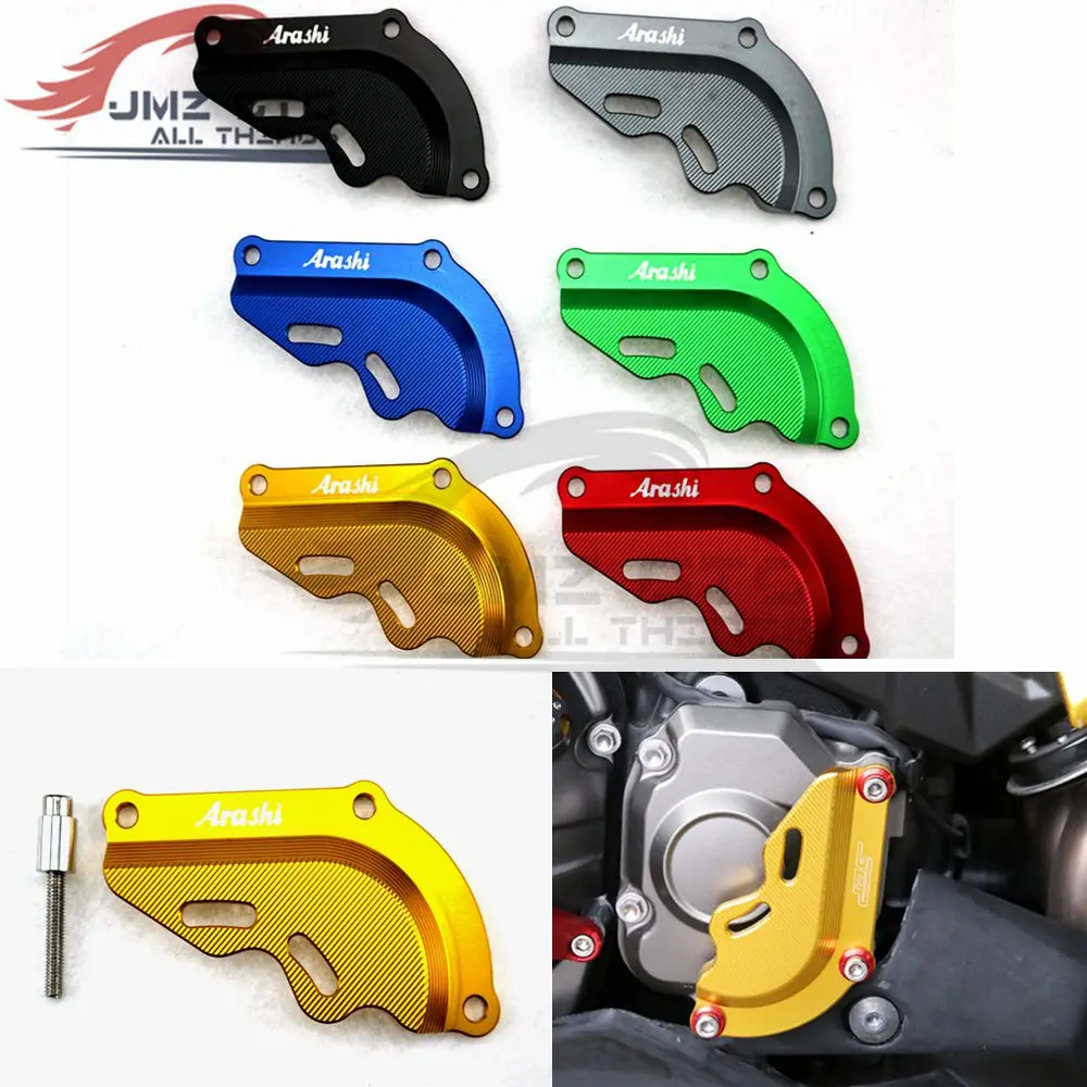 

Motorcycle Engine Protector Cover Small Front Cover Billet Right Engine Case Guard Cover For Kawasaki Z800 2013-2016