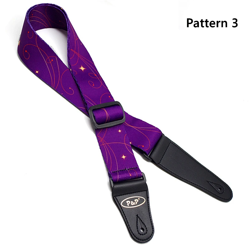 Adjustable Guitar Straps, Accessories for Electric and Acoustic Guitar, Belt, High Quality