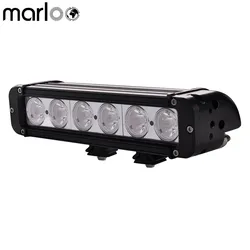 Car 60W 11inch LED Light Bar SUV ATV Truck LED Bar Fog Light Single Row For Offroad LED Driving Lamp LED Work Light Bar