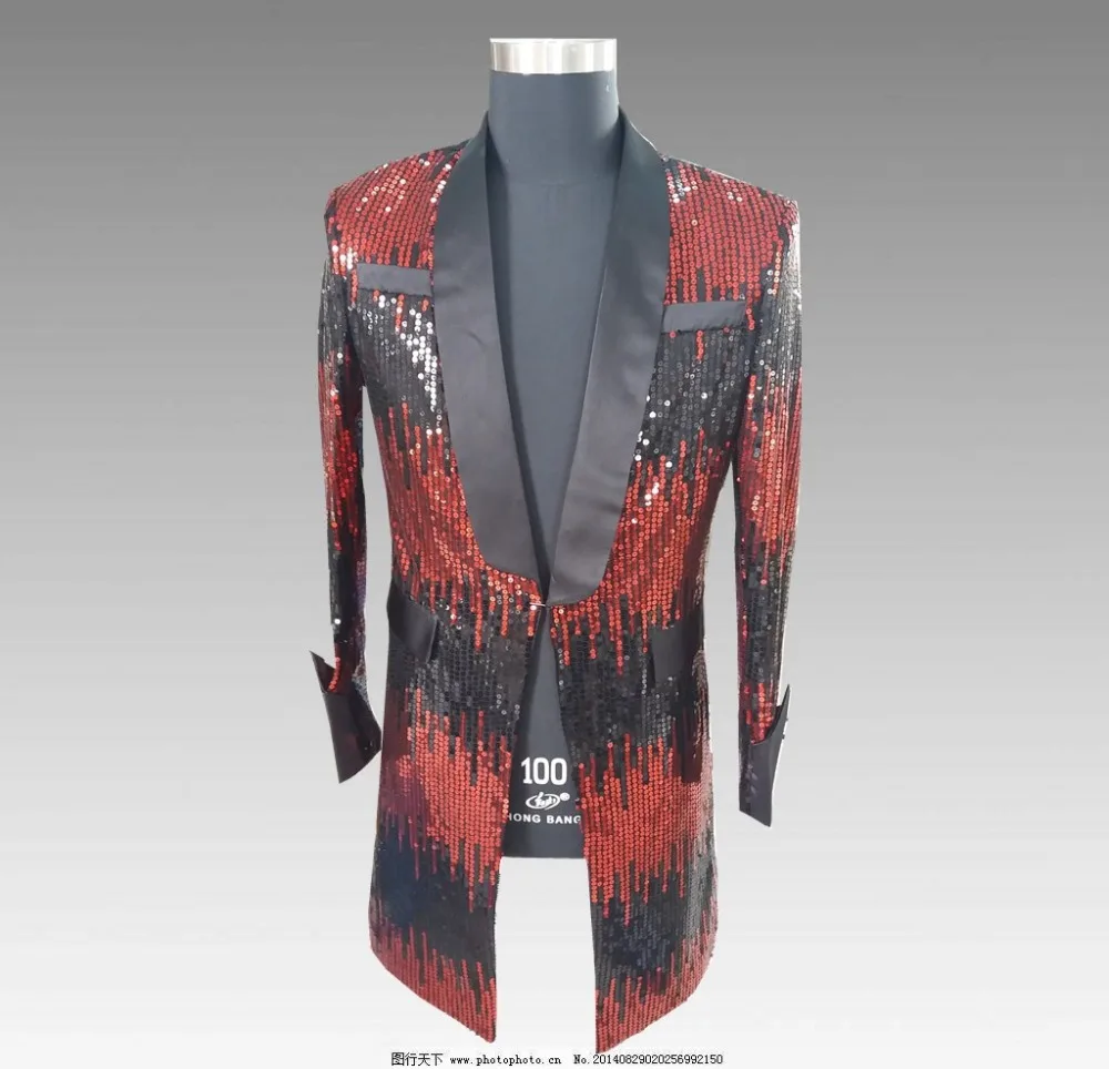 New Camouflage Men Suits Designs Long Blazer Stage Costumes For Singers Men Sequin Clothing Jacket Style Windbreaker Dance Coat