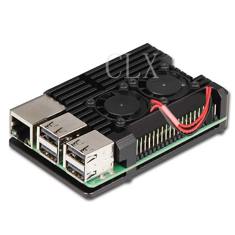 Raspberry Pi Shell Doos Raspberry Pi Algemene Aluminium Legering Warmteafvoer Shell Voor Raspberry Pi 2B/3B/3B +