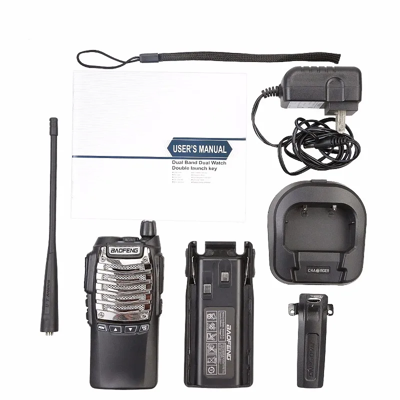 100% Original Baofeng UV-8D Walkie Talkie Long Range 8W UHF 400-480MHz Portable Two Way Radio Comunicador UV8D UV 8D Interphone