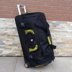 GraspDream-sac à bagages roulant grande capacité 27/32 pouces, Trolley à l'épaule pour hommes et femmes, sac à dos de sport valise de voyage