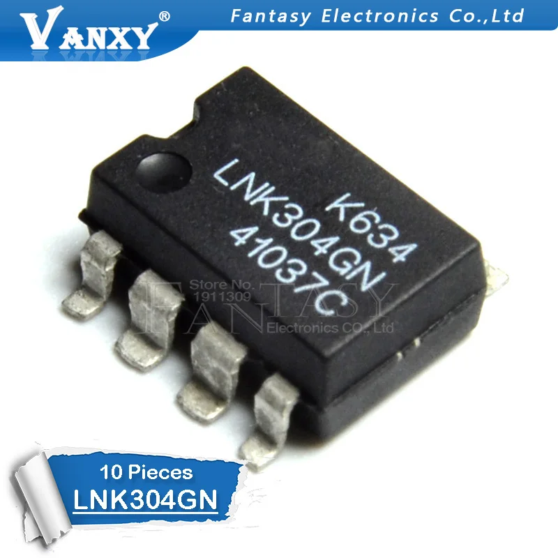 10PCS LNK304GN SOP-7 LNK304 SOP LNK340G SOP7 304GN SMD