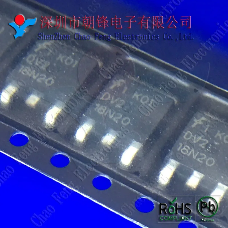 20 قطعة FQD18N20V2 FQD18N20 18N20 T0252 جديد الأصلي