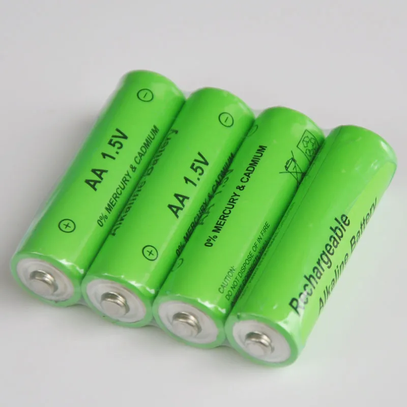 4PCS/lot 1.5V 3000mah AA Battery alkaline Rechargeable Battery 2100mah 1.5V AAA Battery for Flashlight rechargeable Battery