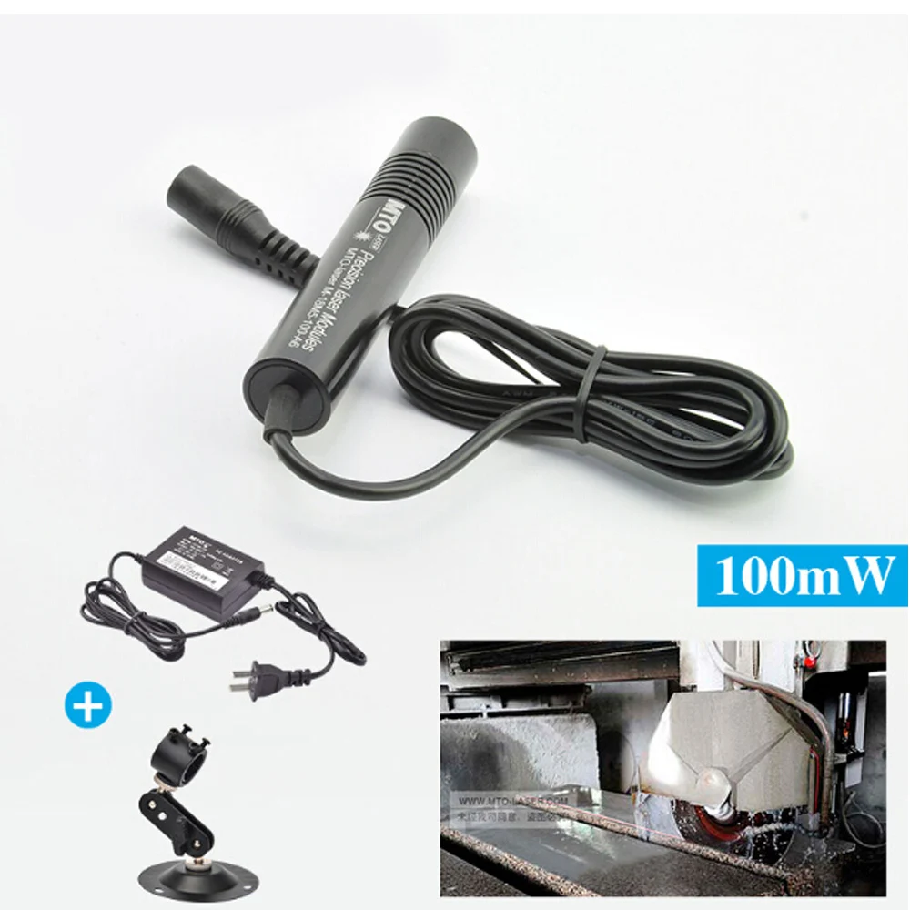 

650nm 100mW Infrared Line Laser Cutting With Red Light Laser Positioning Light