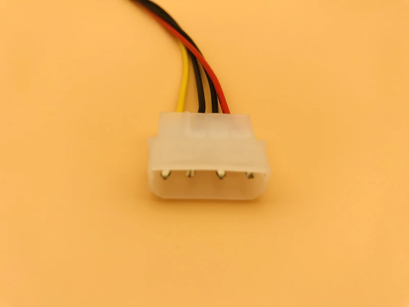 Блок питания Molex IDE «штекер-гнездо» 4P ATA, 5 шт., Кабель-адаптер для гибких дисков, разъем для HDD, PSU, ETH, EOS, BTC, майнинга