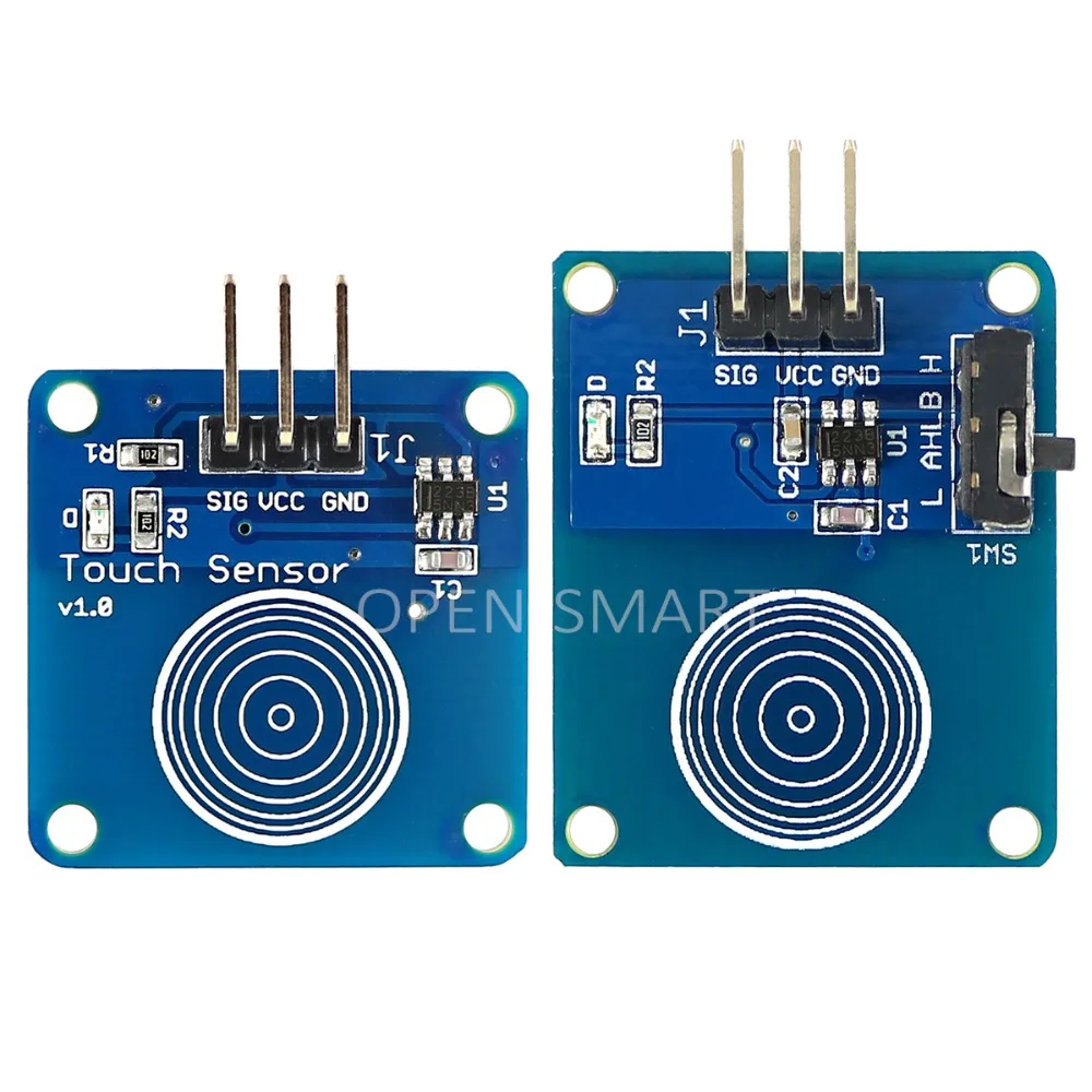 Touch Sensor Module Kit with Direct and Toggle Mode Two Touch Sensor in Different Mode for Multiple Applications for Arduino