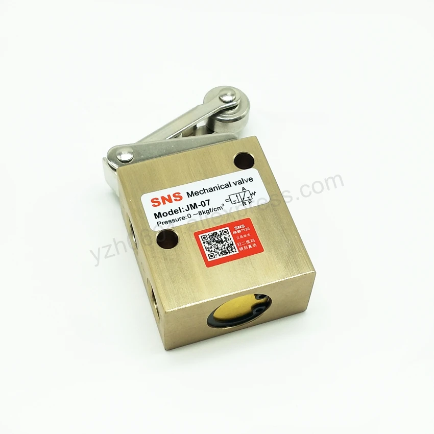 JM-07 Mechanical Valve 1/4''  Pneumatic Control Valve 2/3 Way