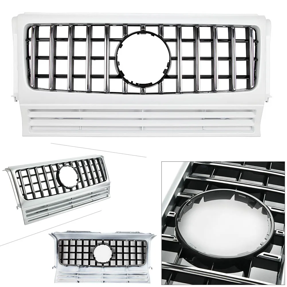 

ABS Auto Car Front Grille Upper Grill For Mercedes Benz W463 GT G Wagon G550 G500 G350 G55 G63 1990-2016