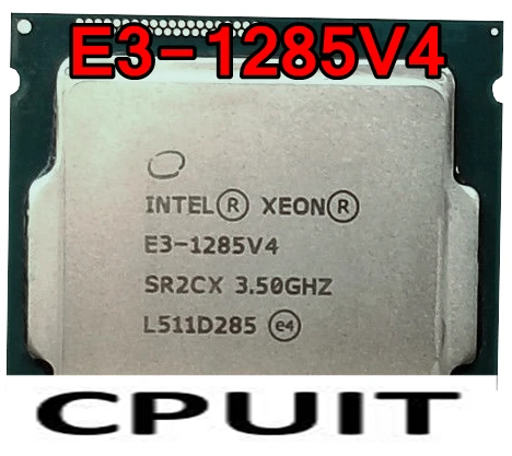 

Original Intel Xeon Quad Core cpu E3-1285V4 3.5GHz LGA1150 6M E3 1285V4 E3 1285 V4 95W Desktop CPU free shipping E3-1285 V4