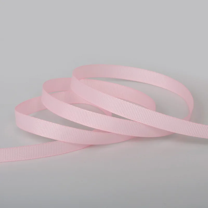 7/10/15/20/25/38mm Rosa 100 Yard Nastro Del Grosgrain Decorazione Della Festa Nuziale carta di invito Gift Wrapping Scrapbooking Forniture