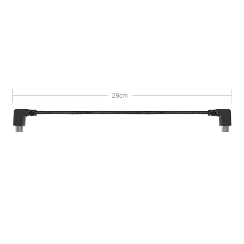 بيانات التحكم عن بعد متصلة كابل سلك معدني إلى جهاز لوحي محمول المصغّر USB موصل ل DJI Mavic Pro 2 Mavic Air RC الطائرة بدون طيار FPV