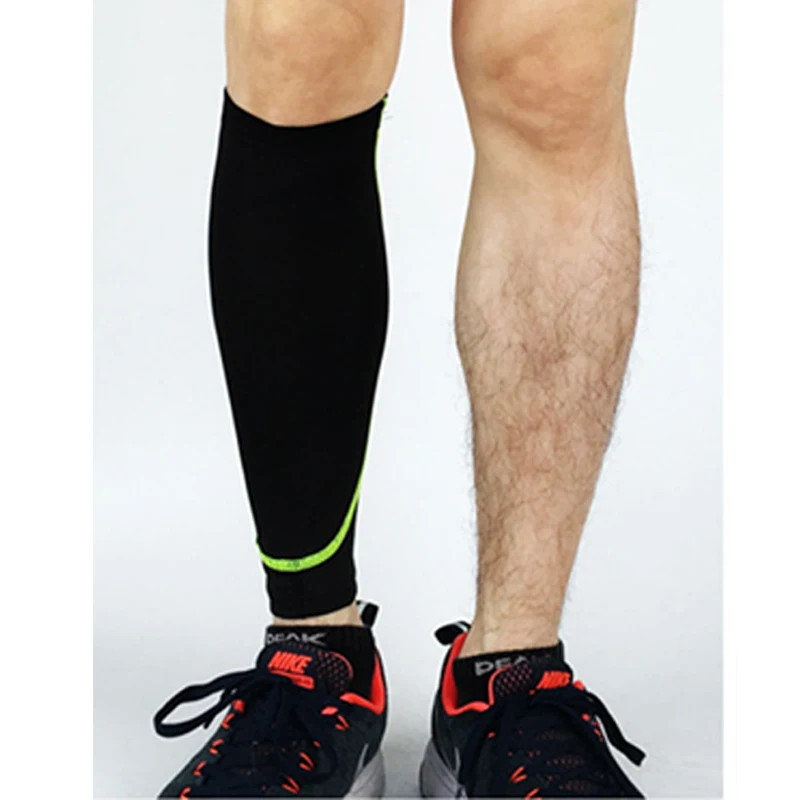 Basketball Football Compression Leg Sleeve Calf Support High Elastic Running Legs Warmers Shin Guard Cycling Sport Safety