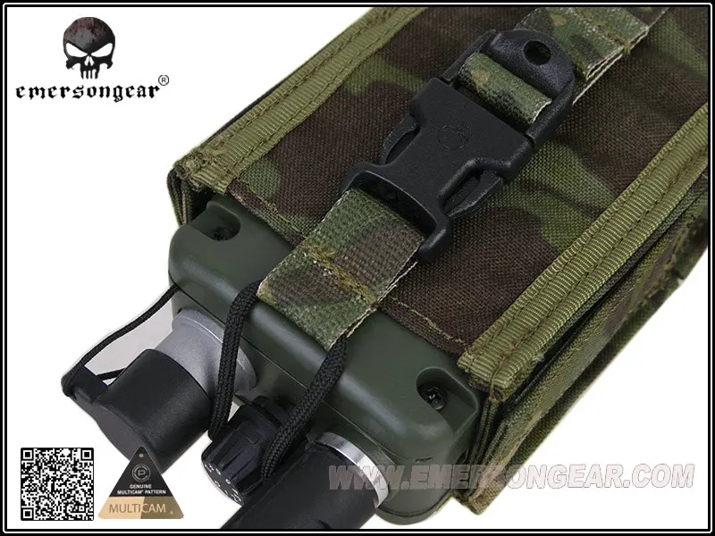 Emersongear-Tactical Radio Pouch for Hunting, Airsoft Combat Gear, Molle EM8350, PRC148, 152