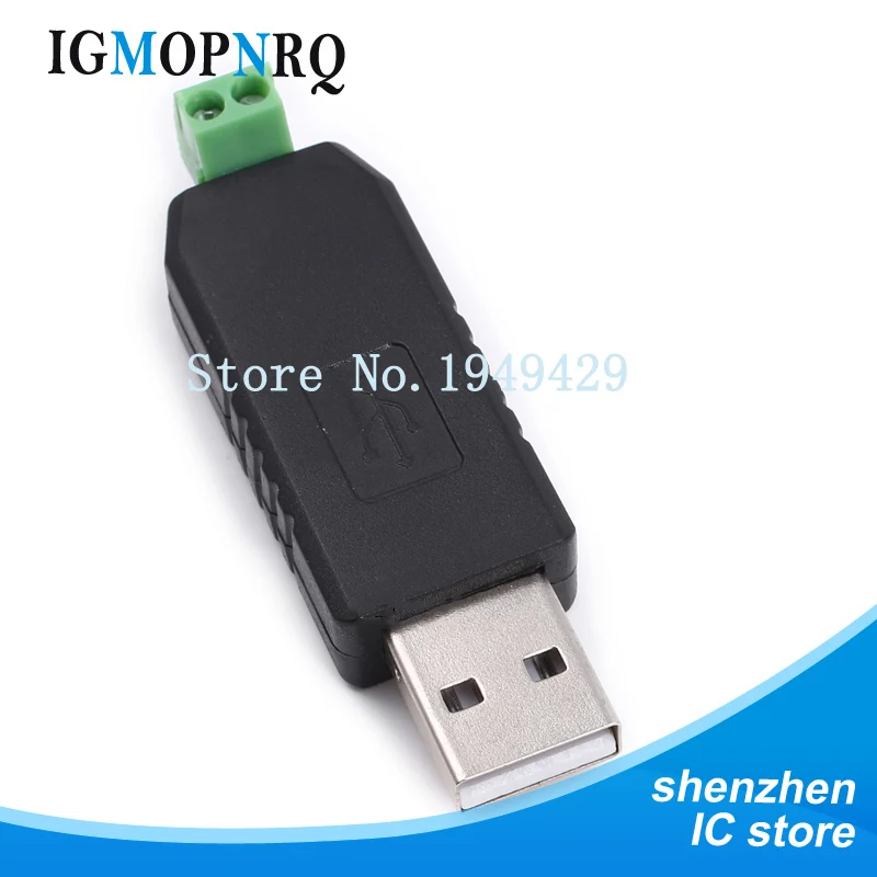 

100pcs USB to RS485 485 Converter Adapter Support Win7 XP Vista Linux OS WinCE5.0 Hot sale