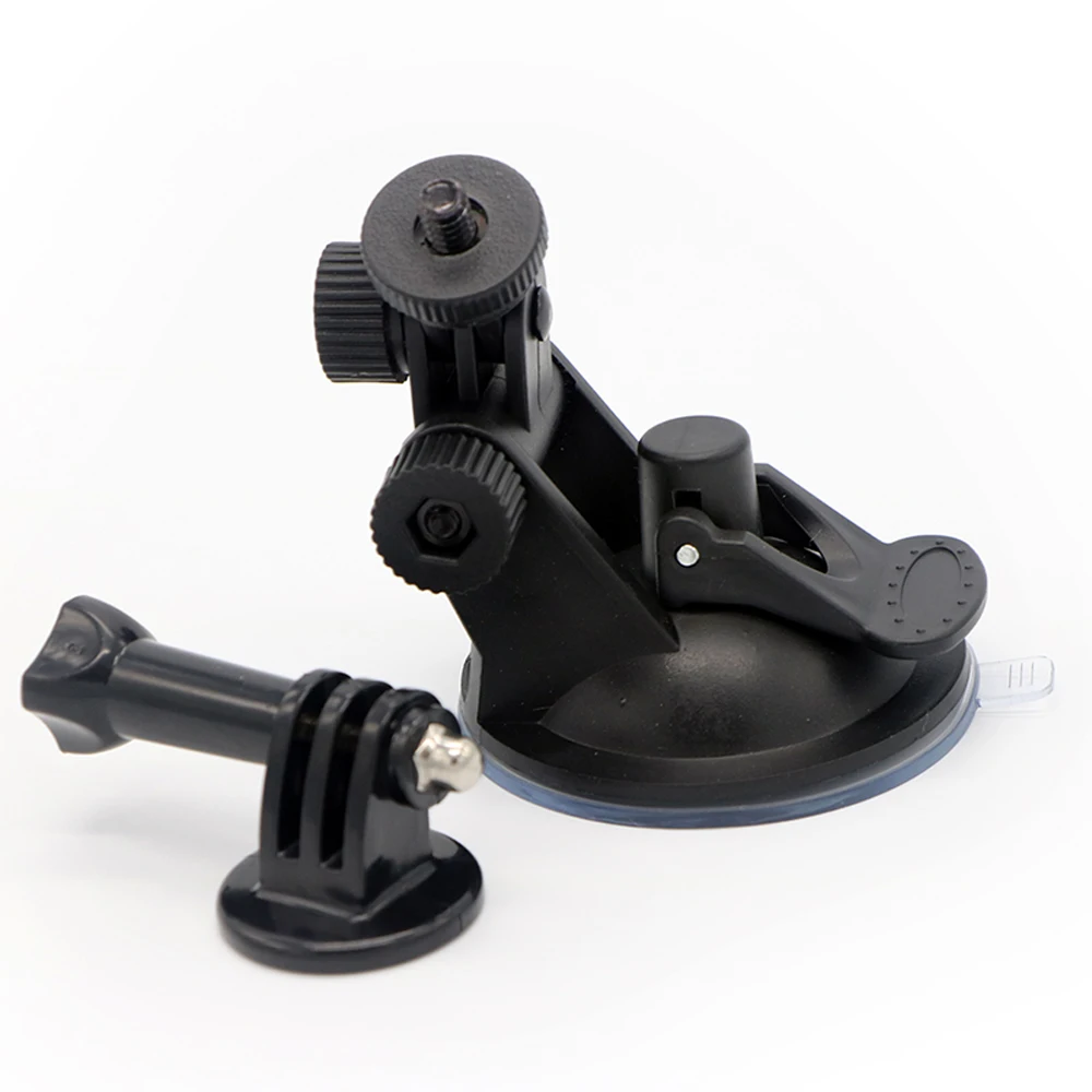 ดูดถ้วย Mount ผู้ถือกระจกรถยนต์ Mount สําหรับ GoPro Hero 12 11 10 9 8 7 6 5 4 DJI OSMO Action กล้องสําหรับ iPhone สมาร์ทโฟน