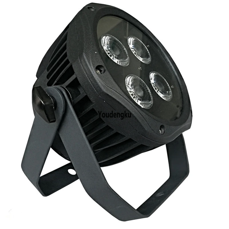 8 pcs IP65 4x18W RGBWA+UV 6in1 Full Color DMX512 LED Par 64 Light Outdoor LED Par light