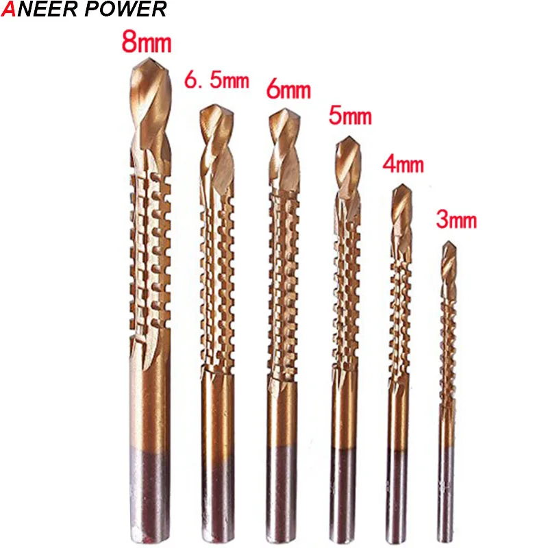 Imagem -02 - Hss High Drill Bit Saw Grupo Ponta de Metal Duro Metal Wood Drilling Hole Tools Titânio Revestido Carpintaria Pcs