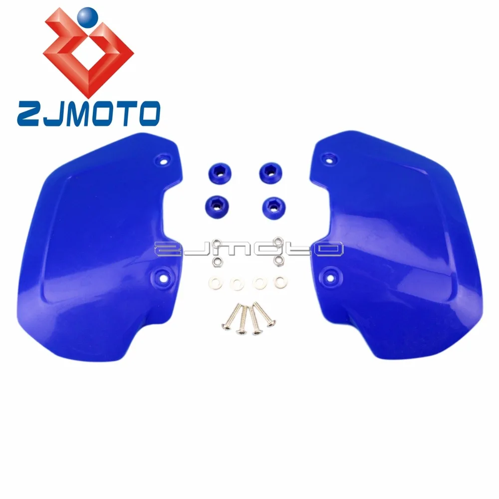7 Colors Universal Motorcycle Hand Guards Plastic Cover Extension Kit Windshield Motorbike Handguards Windshield Rising Heighten