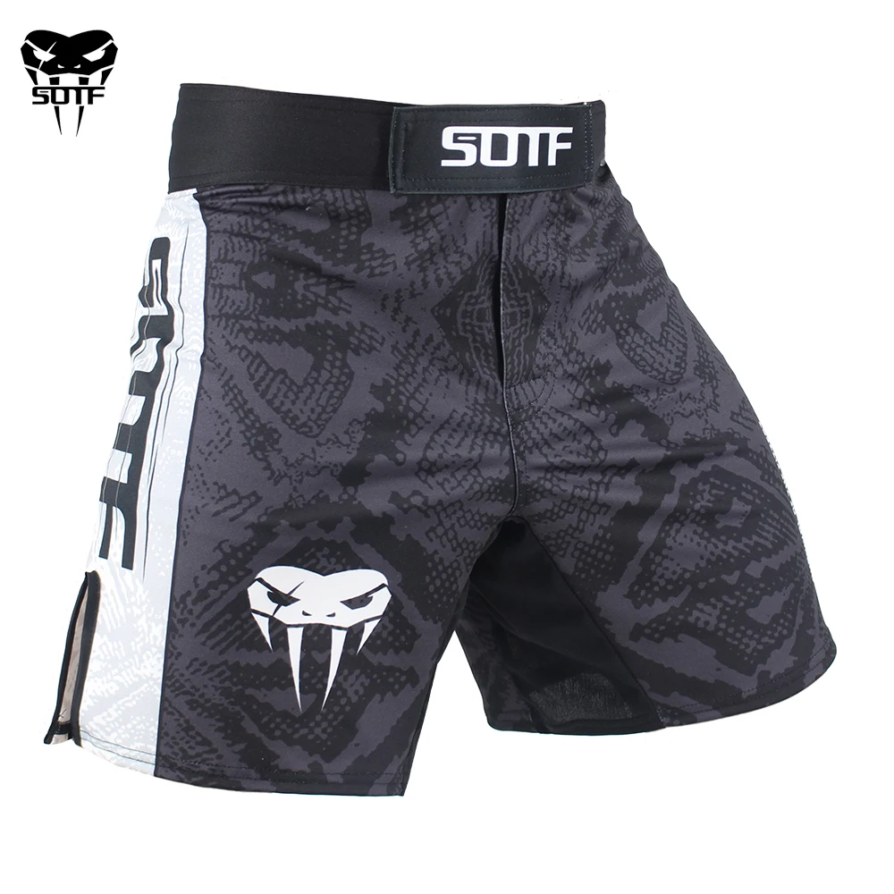 Snake Scale Fitness Breathable Sports Ferocious MMA boxing shorts Tiger Muay Thai mma shorts fight shorts kickboxing boxing